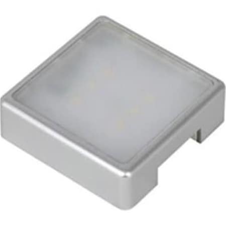 Gorgeousglow Snap-on LED Square Puck Light 2700K, White GO1081556